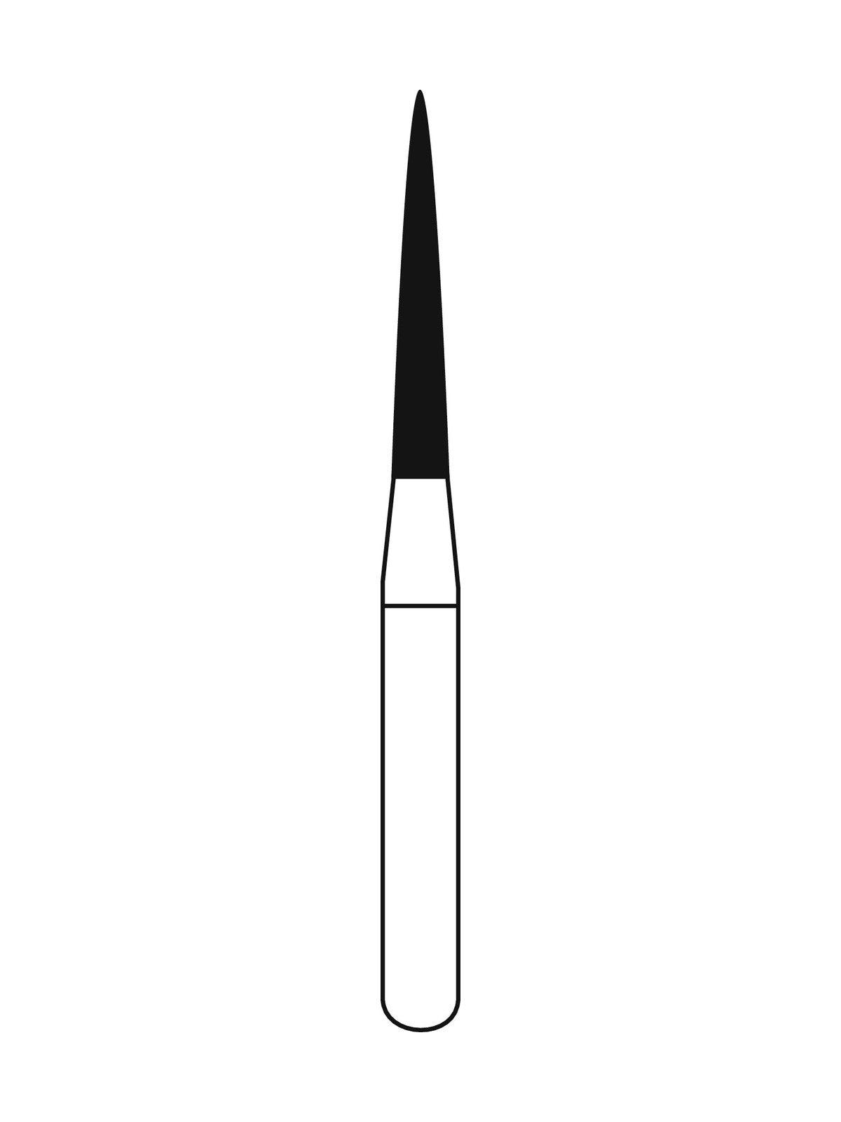 Fraise diamantée mandrin standard turbine 888