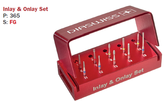 Set préfabriqué DiaSwiss — Inlay/Onlay
