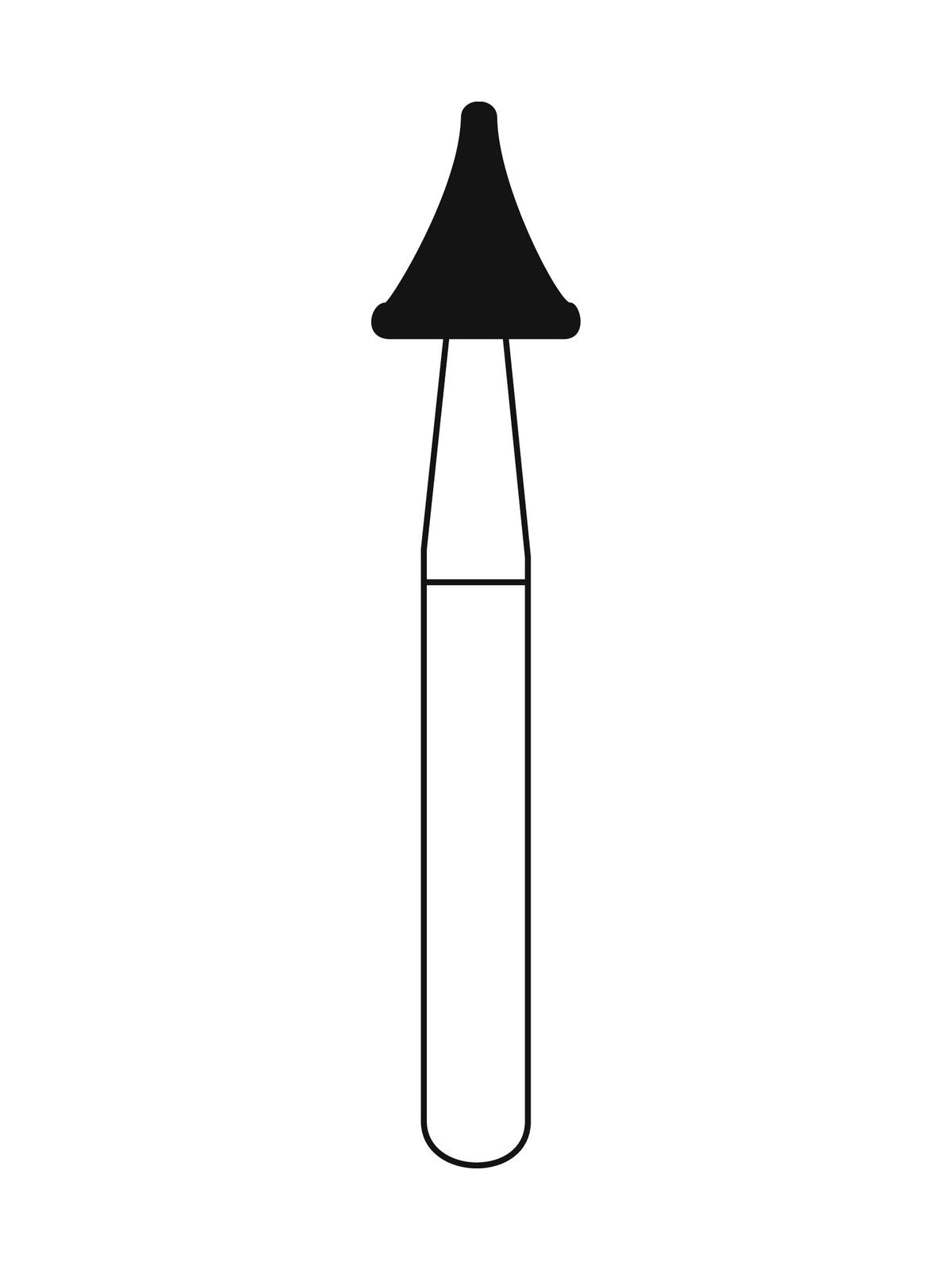 Fraise diamantée mandrin standard turbine 833