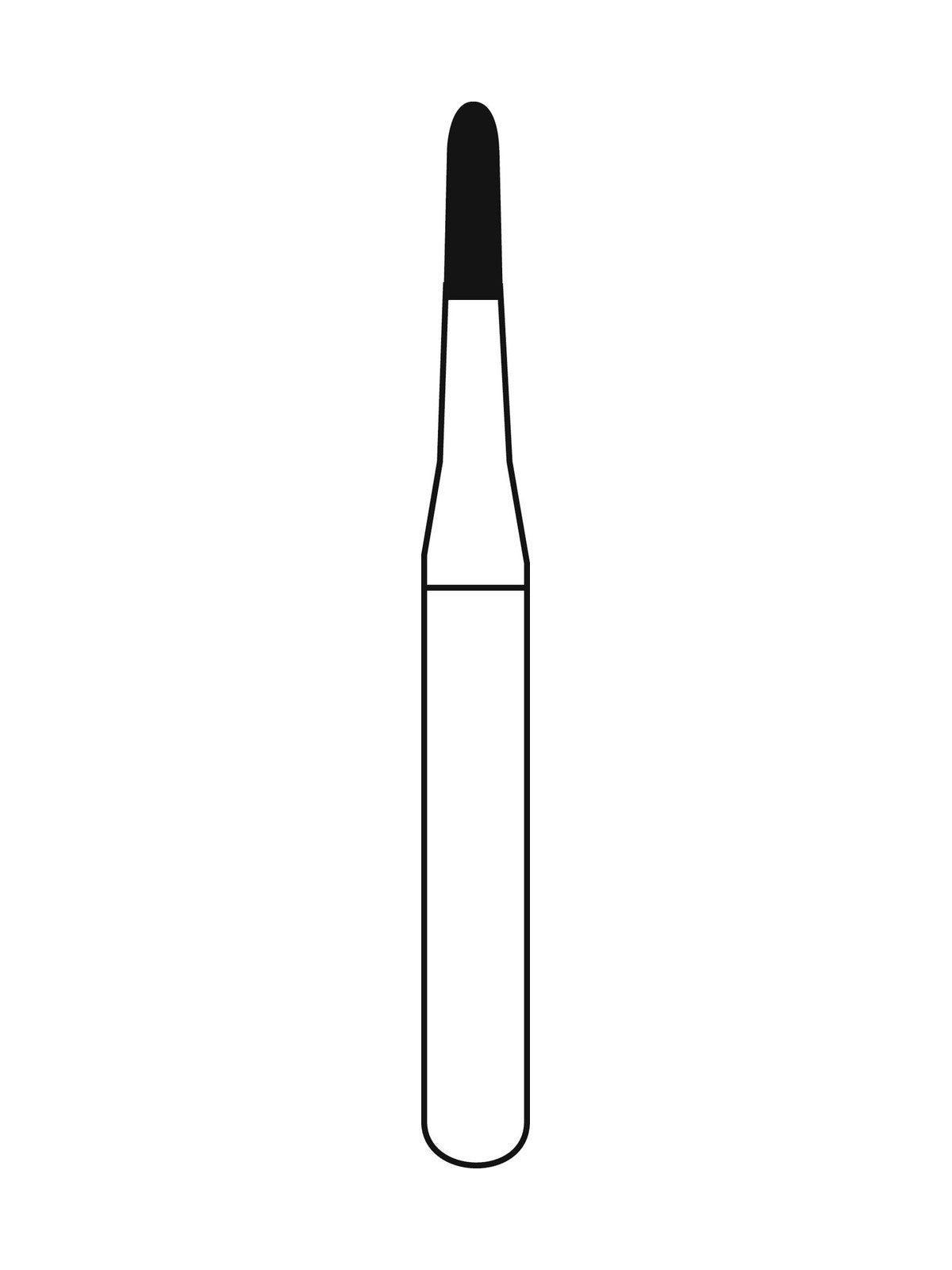 Fraise diamantée mandrin standard turbine 875