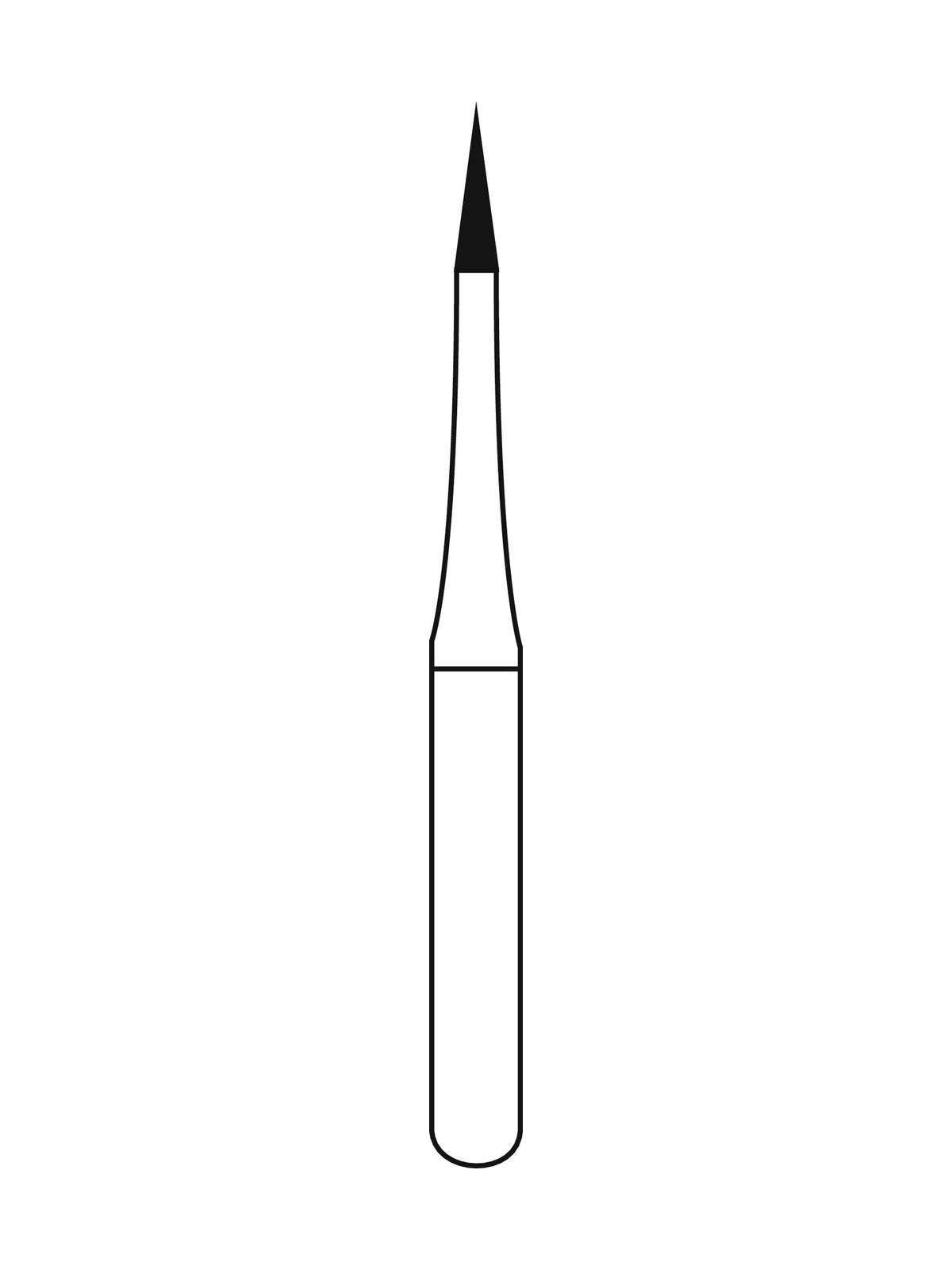 Fraise diamantée mandrin standard turbine 955