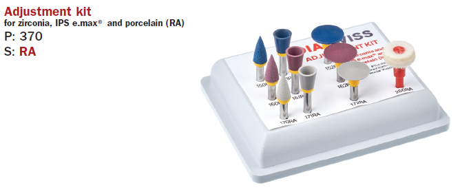 Polissoir céramique et zircone DiaSwiss 1AdjustmentKit